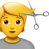 理发师emoji素材一 160x160像素