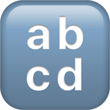 输入拉丁文小写emoji素材一 160x160像素