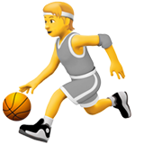 打球的人emoji素材一 160x160像素