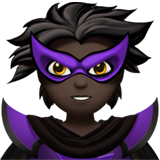超级坏蛋:黑肤色emoji素材一 160x160像素