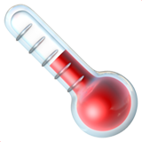 温度计emoji素材一 160x160像素