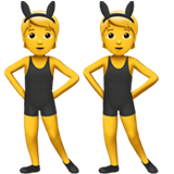 有兔子耳朵的人emoji素材一 160x160像素