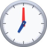 七点钟emoji素材一 160x160像素