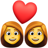 情侣:女人,女人emoji素材一 160x160像素