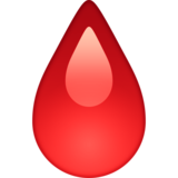 滴血emoji素材一 160x160像素