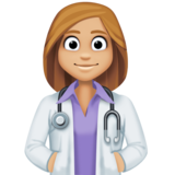 女保健员:中浅肤色emoji素材一 160x160像素