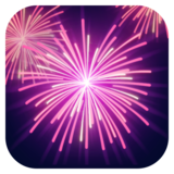 烟花emoji素材一 160x160像素