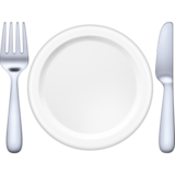 带盘叉刀emoji素材一 160x160像素