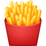 炸薯条emoji素材一 160x160像素