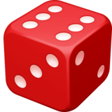 游戏骰子emoji素材一 160x160像素