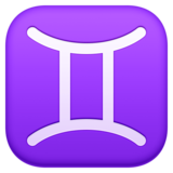 双子座emoji素材一 160x160像素