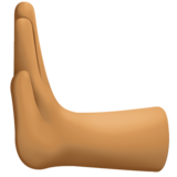 向左推: 中等-深肤色emoji素材一 160x160像素