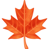 枫叶emoji素材一 160x160像素