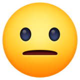 平淡的脸emoji素材一 160x160像素