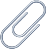 回形针emoji素材一 160x160像素