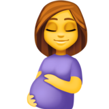 孕妇emoji素材一 160x160像素