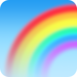 彩虹emoji素材一 160x160像素