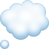 思想气球emoji素材一 160x160像素