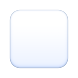 白色中方形emoji素材一 160x160像素