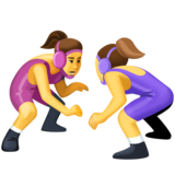 女子摔跤emoji素材一 160x160像素