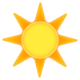 太阳emoji素材一 160x160像素