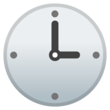 三点钟emoji素材一 160x160像素