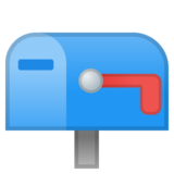 标志降低的已关闭邮箱emoji素材一 160x160像素