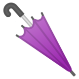 关闭的雨伞emoji素材一 160x160像素