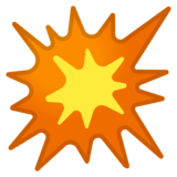 碰撞、爆炸emoji素材一 160x160像素