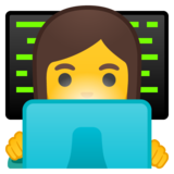 女工程师emoji素材一 160x160像素