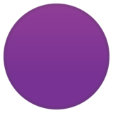 紫色圆圈emoji素材一 160x160像素