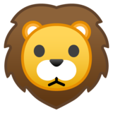 狮子emoji素材一 160x160像素