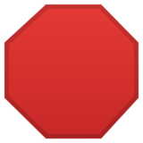 停车标志emoji素材一 160x160像素