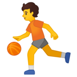 打球的人emoji素材一 160x160像素