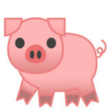 猪emoji素材一 160x160像素