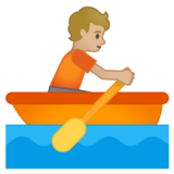 划船人:中等浅肤色emoji素材一 160x160像素