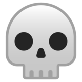 颅骨/骷髅emoji素材一 160x160像素