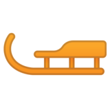 雪橇emoji素材一 160x160像素