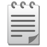 螺旋式记事本emoji素材一 160x160像素