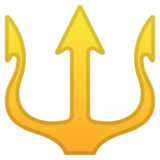 三叉戟徽章emoji素材一 160x160像素