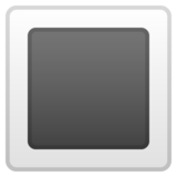 白色方形按钮emoji素材一 160x160像素