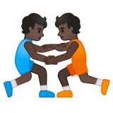 摔跤手,6型emoji素材一 160x160像素