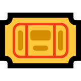 入场券emoji素材一 160x160像素
