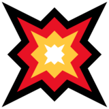 碰撞、爆炸emoji素材一 160x160像素