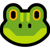 青蛙emoji素材一 160x160像素