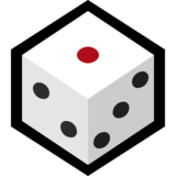 游戏骰子emoji素材一 160x160像素