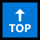 上箭头emoji素材一 160x160像素