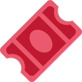 入场券emoji素材一 160x160像素