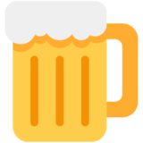 啤酒杯emoji素材一 160x160像素