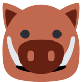 野猪emoji素材一 160x160像素